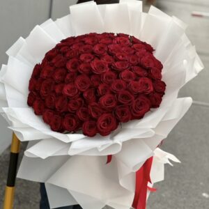 XXL49 Red rose 100stem