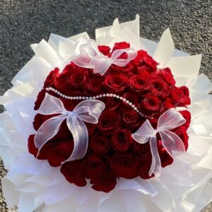XL34 Eternal Rose Kiss 33 red rose