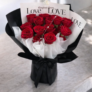 XL22 Passionate Love 11 red roses